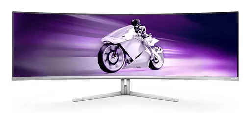 Philips Evnia 8000 49M2C8900L/00 computer monitor 124.2 cm (48.9") 5120 x 1440 pixels Dual QHD QDOLED White