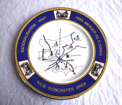 S. Yorks. Commemorative Plate