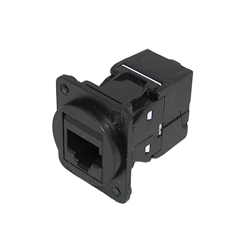 RJ45 6 tool-less IDC socket, unshielded (D Series Connector)