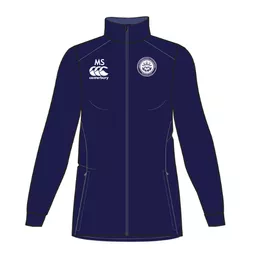 StaffOfTheMarlboroughCofESchoolLadiesRainJacketNavyFront.png