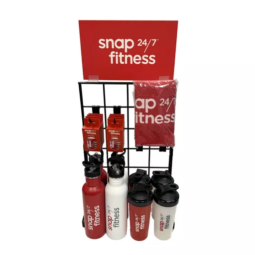 Snap Fitness Merchandise Stands