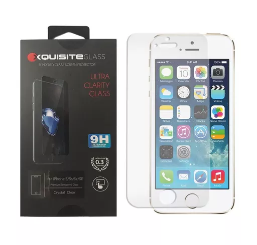Xquisite 2D Glass - iPhone 5/5S/SE - Clear