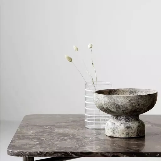 *Tealight holder, Ancient, Grey/Brown