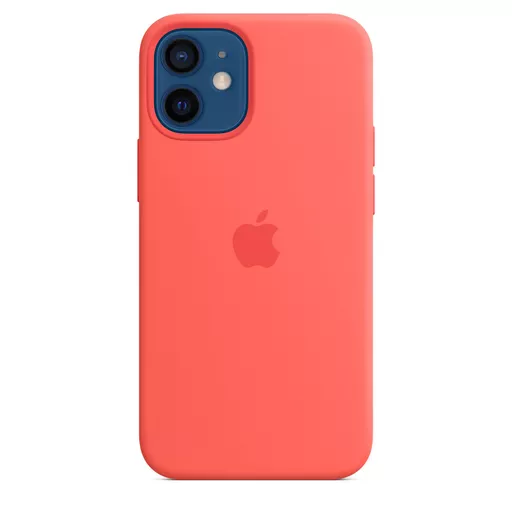 Apple iPhone 12 mini Silicone Case with MagSafe - Pink Citrus