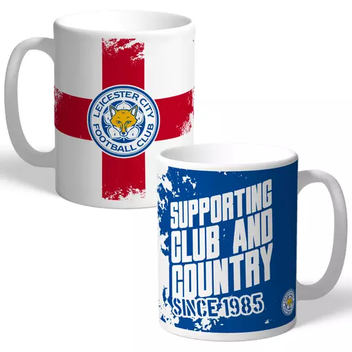Leicester City FC Club and Country Mug