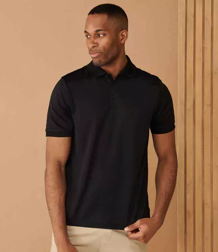 Henbury Recycled Polyester Piqué Polo Shirt