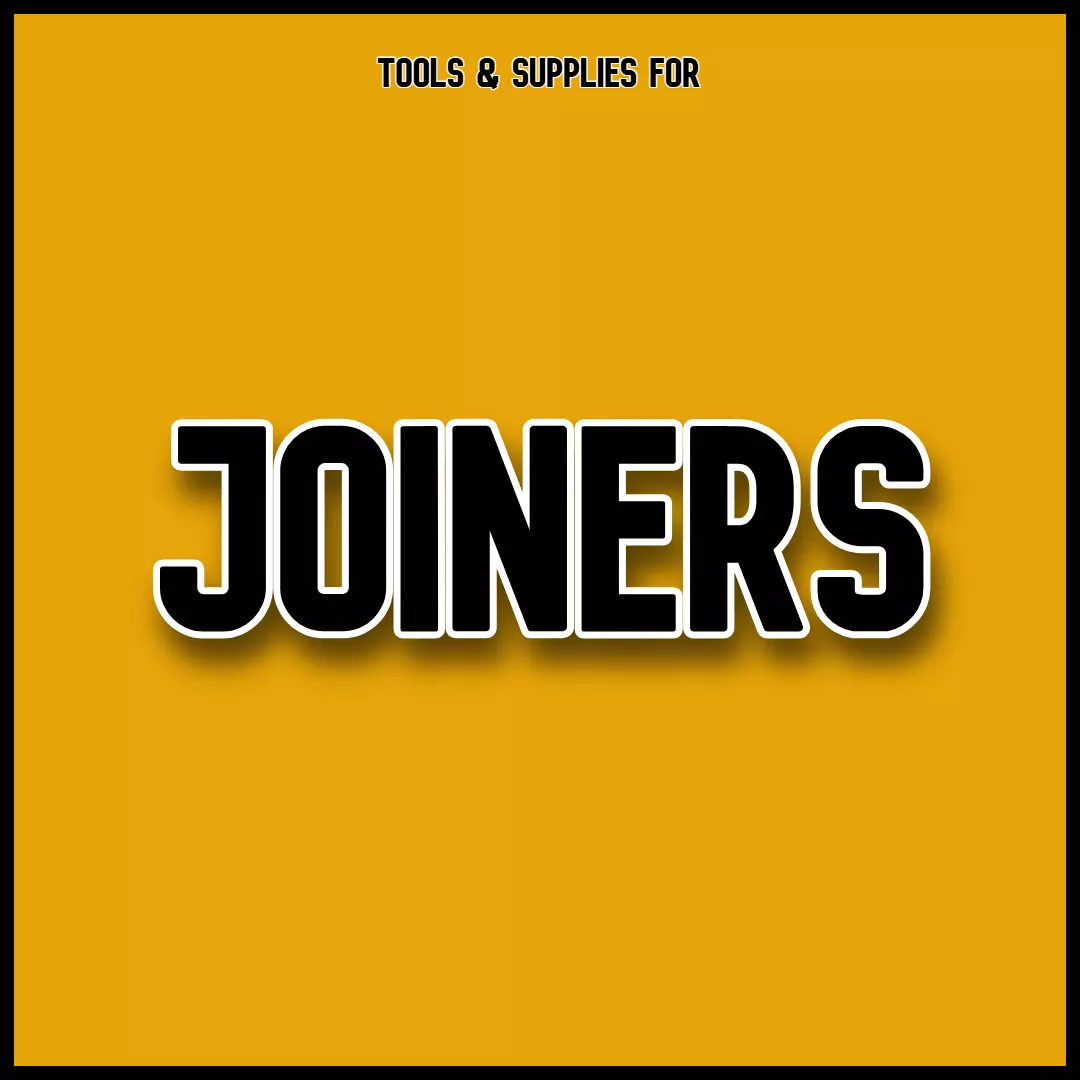 Tools and Woodworking Supplies for Joiners