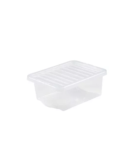 16L Clear Storage Container with Lid