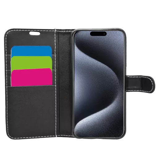 Wallet for iPhone 15 Pro - Black