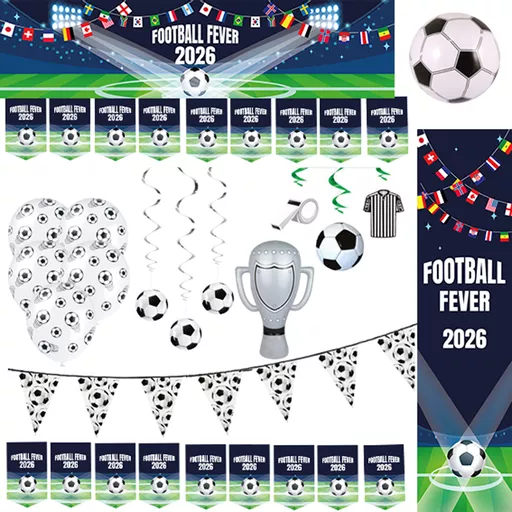 Football Fever Decoration Pack