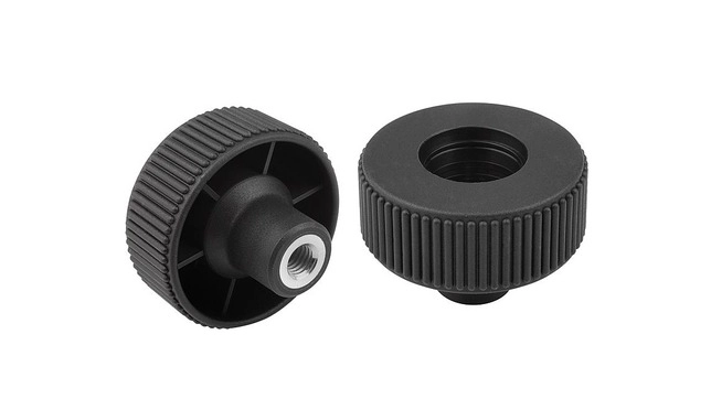 K0260 Knurled Knobs Without Cap Form D Size M5-M12