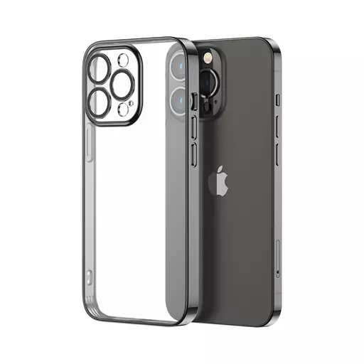 Joyroom - JR-BP907 CheryMirror Electroplate Phone Case  (Graphite) - For iPhone 13