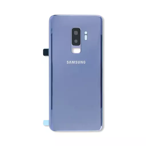 Back Cover w/ Camera Lens (Service Pack) (Coral Blue) - For Galaxy S9+ (G965)