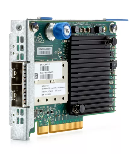 HPE Ethernet 10/25Gb 2-port FLR-SFP28 MCX4121A-ACFT Internal Ethernet / Fiber 25000 Mbit/s