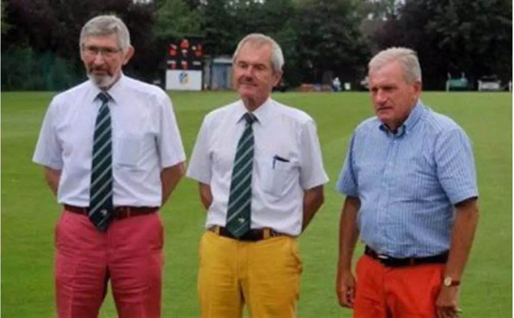 Coloured trousers 28 - skipper announces retirement