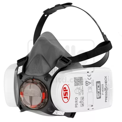 JSP Force 8 Half-Mask with Respirator with P3 Filters - Medium
