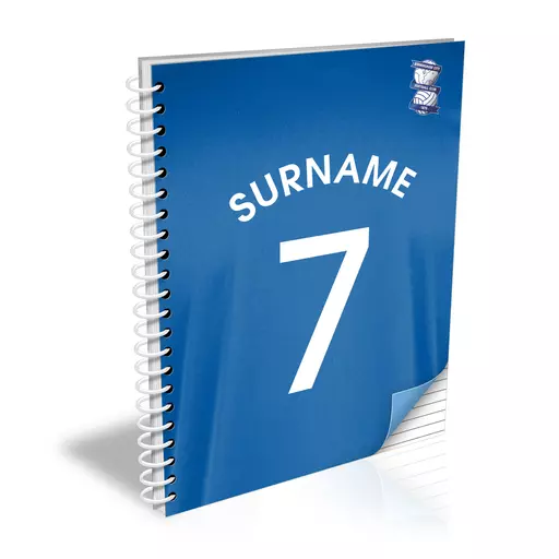 Birmingham City FC Shirt Notebook