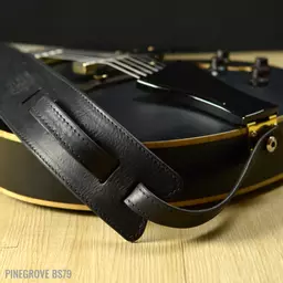 Handmade Leather Guitar Strap BS79 by Pinegrove Leather