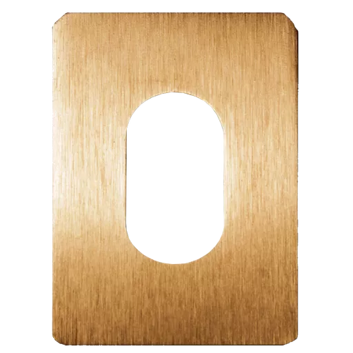 SOUBER TOOLS UE1 Self Adhesive Oval Escutcheon