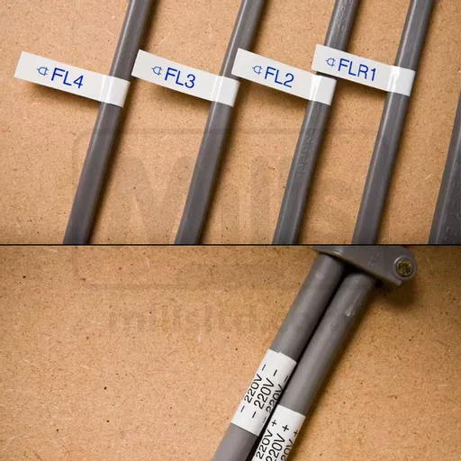 Brother TZe Flexible ID Laminated Tape