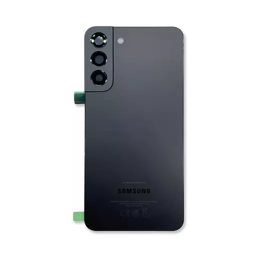 Back Cover w/ Camera Lens (Service Pack) (Phantom Black) - For Galaxy S22+ 5G (S906)