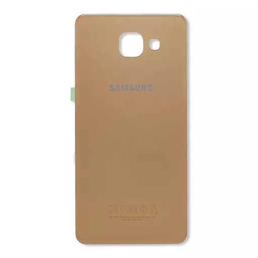Back Cover w/ Camera Lens (Service Pack) (Gold) - Galaxy A5 (2016) (A510)