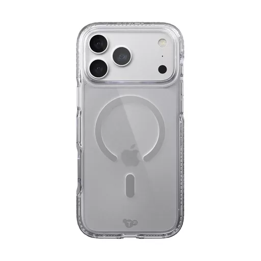 Tech21 - EvoCrystal MagSafe for iPhone 18 Pro Max & iPhone 17 Pro Max - Clear Silver