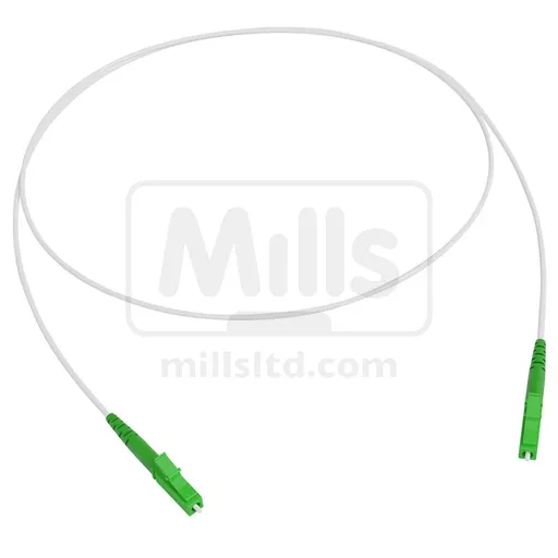 Patch Lead LCAPC-LCAPC-G657A1-White-3mm -Telecom Grade 1m