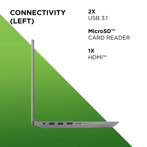 Lenovo IdeaPad 1 11ADA05 3020E Laptop 29.5 cm (11.6") HD 4 GB DDR4-SDRAM 64 GB eMMC Wi-Fi 5 (802.11ac) Windows 10 Home in S mode English Grey