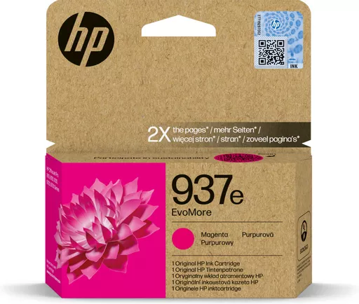 HP 4S6W7NE/937E Printhead cartridge magenta Evomore, 1.65K pages ISO/IEC 19752 for HP OJ Pro 9100/e