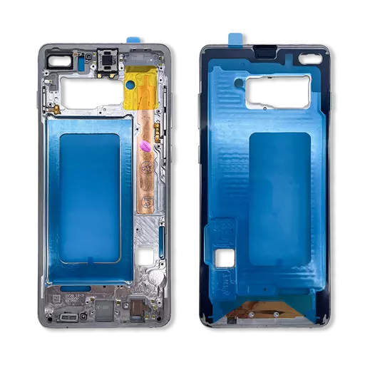 Mid Frame Assembly (REFRESH+) (Prism White) - For Galaxy S10+ (G975)