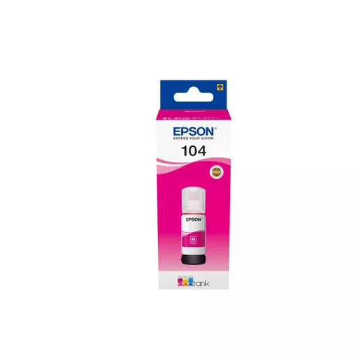 Epson C13T00P340/104 Ink bottle magenta, 7.5K pages 65ml for Epson ET-2710/2810