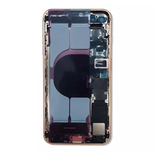Back Housing With Internal Parts (RECLAIMED) (Grade B) (Gold) (No CE Mark) - For iPhone 8 Plus