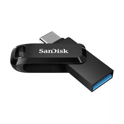 SanDisk Ultra Dual Drive Go USB flash drive 64 GB USB Type-A / USB Type-C 3.2 Gen 1 (3.1 Gen 1) Black