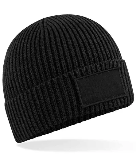 Beechfield Fashion Patch Beanie