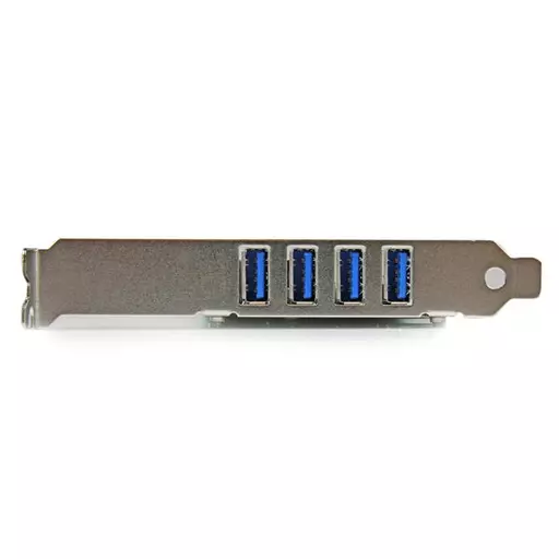 StarTech.com 4 Port PCI Express PCIe SuperSpeed USB 3.0 Controller Card Adapter with UASP - SATA Power