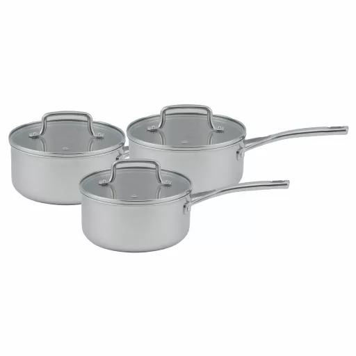 TriPly 3 Piece Saucepan Set