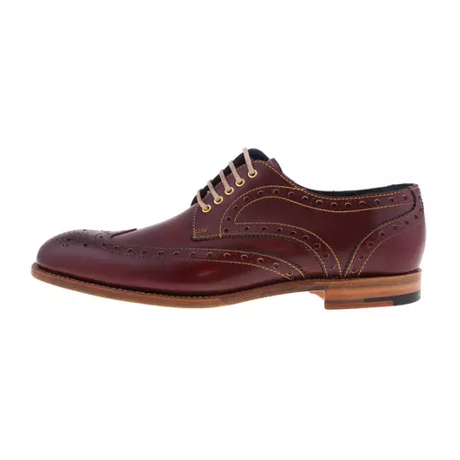Barker Shoes. Thompson -  Cherry Calf Leather UK9.5
