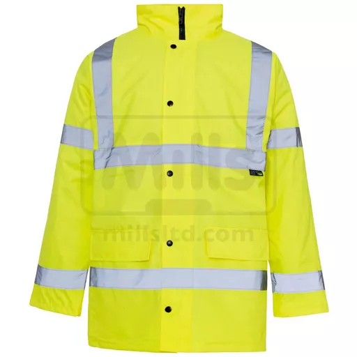 Hi Vis Standard Parka Jacket - Yellow