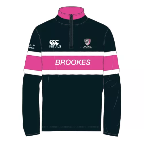 PRE-ORDER Oxford Brookes University Volleyball Unisex Retro 1/4 Zip COMMITTEE Fleece