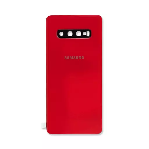Back Cover w/ Camera Lens (Service Pack) (Cardinal Red) - For Galaxy S10+ (G975)