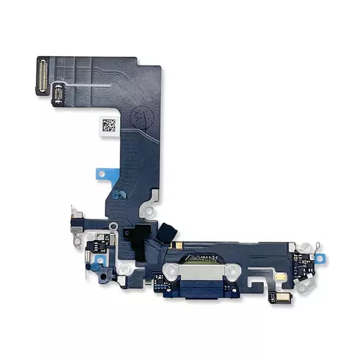 Charging Port Flex Cable (Midnight) (RECLAIMED) - For iPhone 13 Mini