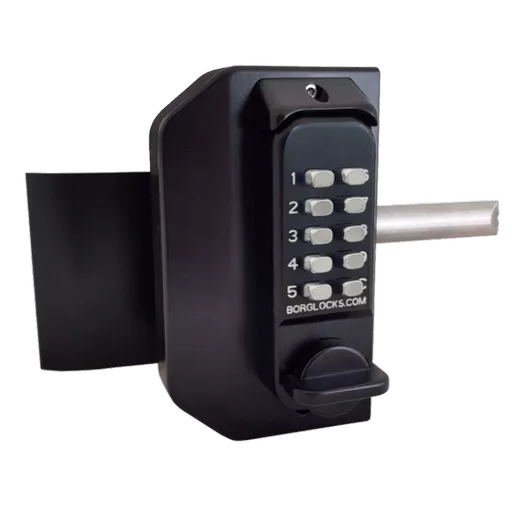 BORG LOCKS BL3080 MG Pro Mini Gate Lock Knob Operated Keypad With Inside Handed Pad