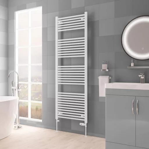 Biava Multirail HV Straight 1720 x 600mm Matt White