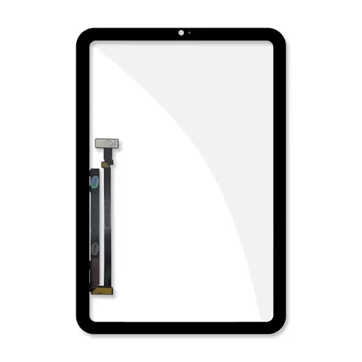 Glass w/ Touch (Glass + Digitizer + OCA) (CERTIFIED) (Black) - For iPad Mini 6