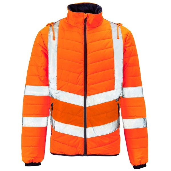Picture of Supertouch Supertouch Hi Vis Orange Puffer Jacket