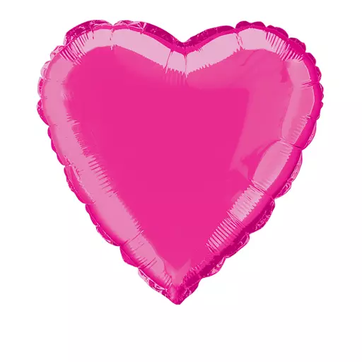 Hot Pink Heart Foil