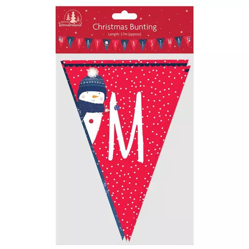 Merry Christmas Bunting 3.7m