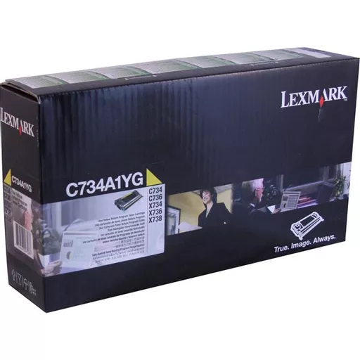 Lexmark Yellow Return Program Toner Cartridge (6000 Yield)