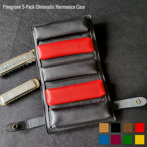 Five-Pack Chromatic Harmonica Case